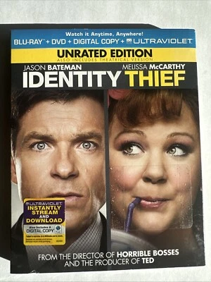 Identity Thief (Blu-ray + DVD+ Digital Copy+ Ultraviolet) BRAND NEW - Image 1 of 2