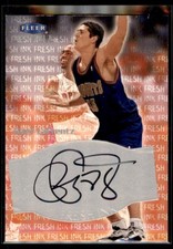 Raef LaFrentz 1999-00 Fleer Mystique Fresh Ink Autograph Auto #NNO2