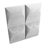 JOCAVI Swell 4 pcs Acoustic Absorber Foam Studio Sound Panels White 60cm