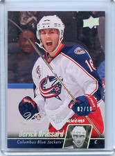  2010-11 Upper Deck Exclusives High Gloss Holofoil #302 Derick Brassard 2/10