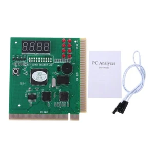 For 4Digit PC Computer Diagnostic Card Motherboard Mainboard POST Tester PCI ISA - Afbeelding 1 van 8