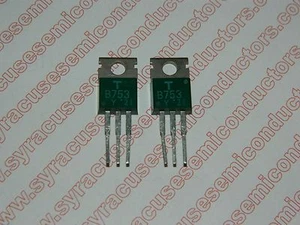 Transistor Toshiba 2SB753 / B753 / Lote de 2 piezas - Imagen 1 de 2