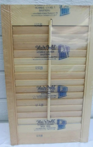 Vintage Flair Fold Shutters 12"x20"00 Cover