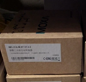 NEW! MOXA IMC-21A-M-ST V1.0.2 Multi-mode Mosa photoelectric Media converter - Picture 1 of 3