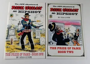 NM M New Adventures Rick O'Shay & Hipshot Price of Fame 1 &2 Stan Lynde Z136 - Picture 1 of 8
