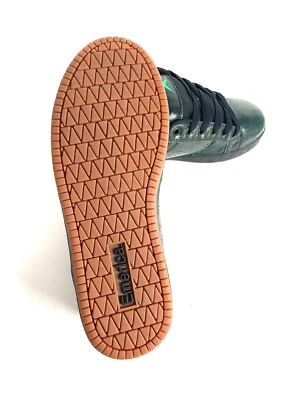 Calzado Emerica Canal Vintage 2005 zapatos de skate talla negro verde talla 9, ref 325 Foto 1 de 4