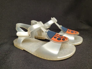 Old Navy Strappy Jelly Flats for Toddler Girls Lady Bug Size 6 - Picture 1 of 15