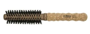 Ibiza EX2 - Small Round Brush with Extended Cork Handle, 10 Rows of Bristles NEW - Picture 1 of 1