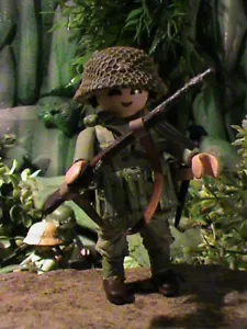 PLAYMOBIL CUSTOM SUBOFICIAL INFANTRY DIVISION (BURMA-1942) REF-0014 - Imagen 1 de 13