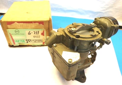 CARBURADOR NUEVO CARTER YF 4493S 1968 69 MOTOR FORD FALCON 174 M.T. Original Foto 1 de 4