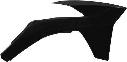 ACERBIS 2011-2013 250 XC KTM RADIATOR SHROUDS BLACK 2205440001 - Image 1 of 1