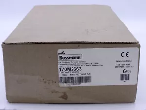 EATON BUSSMANN 170M2663 FUSIBILI AD ALTA VELOCITA' - FAST SHIPING. - Bild 1 von 1