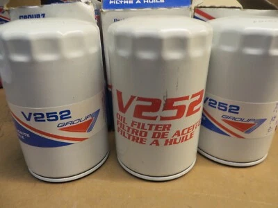 # V252 nuevo FILTRO DE ACEITE GRUPO 7 - Grupo de 3 PIEZAS - se adapta a VW, PORSCHE, AUDI, BMW  Foto 1 de 4