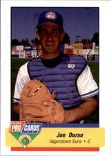 1994 Hagerstown Suns Fleer/ProCards #2733 Joe Durso New York NY Baseball Card