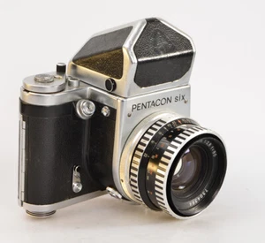 Pentacon six 6x6 Medium Format ⭐ Bm 1:2,8 f=80 ausJENA BIOMETAR ZEISS JENA⭐(6263 - Picture 1 of 8