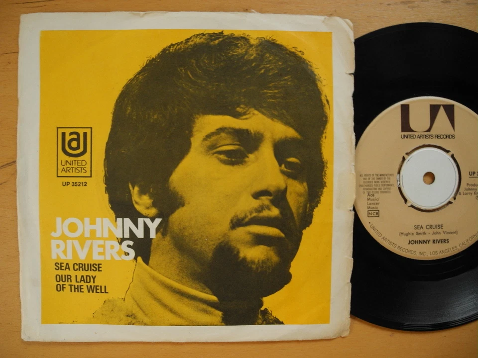 JOHNNY RIVERS Sea Cruise / Our Lady Of The Well 45 7" single 1971 Sweden - Image 1 of 1