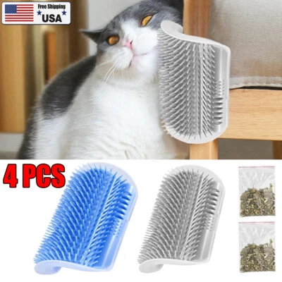 1/4x Afeitadora de Cuerno de Gato Productos de Belleza Auto con Peine de Masaje de Esquina de Gato Afeitadora Foto 1 de 4