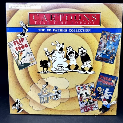 Cartoons That Time Forgot  The UB Iwerks Collection 4 Laserdisc Box Set - Sealed - Image 1 of 4