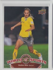 2010 Upper Deck World of Sports #107 Heather Mitts WPS RC - Flat S/H