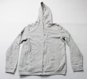 Carter's Kid's Zip-Up French Terry Hoodie CG2 Heather Grey Size 14 NWT - Picture 1 of 3