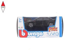 MODELLINO BBURAGO SUBARU IMPREZA MRX STI 1/43 BLACK - Foto 1 di 2