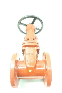United C515 Manual Iron Flanged Wedge Gate Valve 4in - Picture 1 of 6