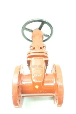 United C515 Manual Iron Flanged Wedge Gate Valve 4in - Image 1 of 4