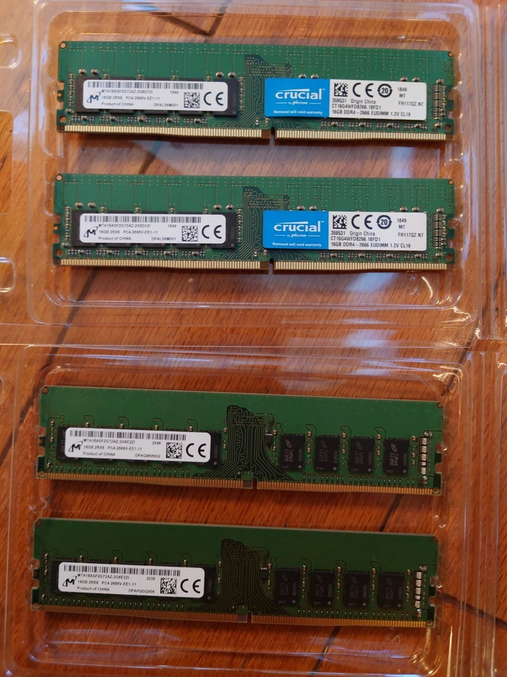 Crucial 16gb DDR4-2666 EUDIMM (2X16GB) - Image 1 of 1