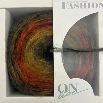ONline Fashion Box No. 2 COPPER MOSS Gradient #08 Mohair Blend Yarn & Pattern - Image 1 of 4