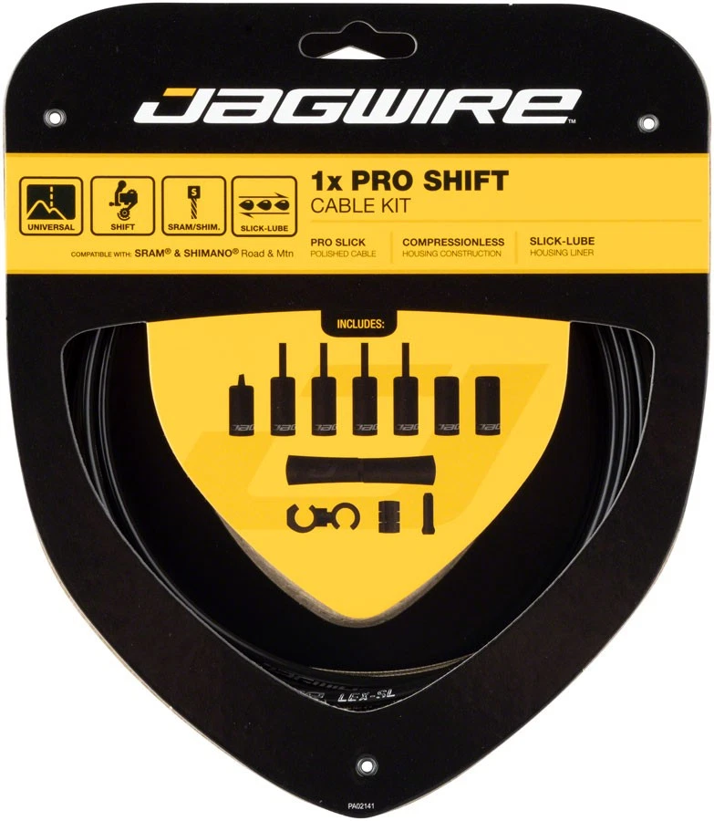 Jagwire 1x Pro Shift Kit Road/mountain Sram/shimano Black