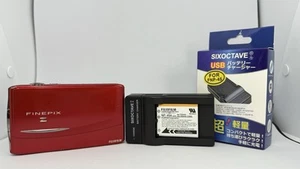 Fujifilm FinePix Z950EXR ROT Kompakt-Digitalkamera aus JAPAN Near Mint - Bild 1 von 12