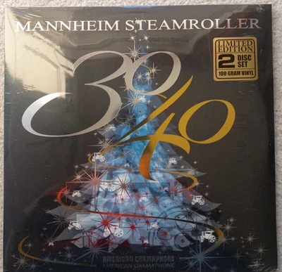 MANNHEIM STEAMROLLER thirty/forty AG-3044-1 classical SEALED X-MAS 2xLP - Image 1 of 2