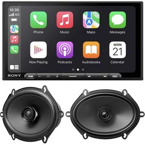 Sony XAV-AX6000 with Sony XS680GS 6.95" Multimedia Receiver with 6x8" Speaker - Picture 1 of 23