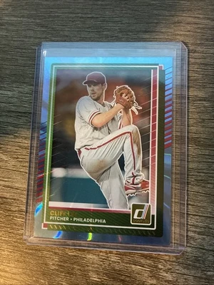 Panini Donruss - Cliff Lee #51 Carolina Blue Lazer 2025/249 Foto 1 de 2