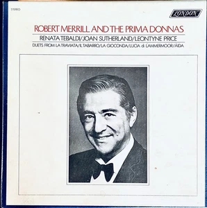 ROBERT MERRILL and THE PRIMA DONNAS • London 7½ ips Reel Tape • L 90176 - Picture 1 of 5