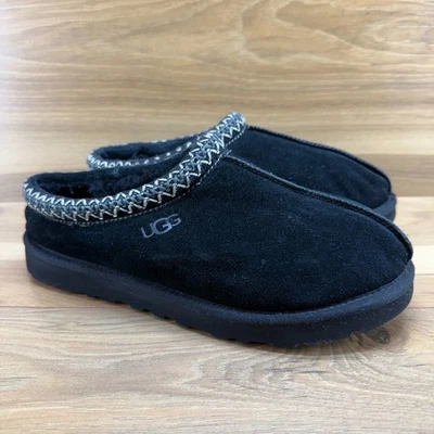 Zapatillas de gamuza negras UGG Tasman jóvenes grandes niños 7 Foto 1 de 4