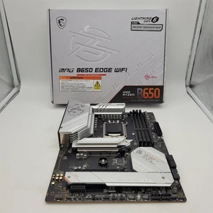 MSI MPG B650 Edge WiFi Gaming Motherboard AMD AM5, ATX, DDR5, ATX -NOT WORKING- - Zdjęcie 1 z 8