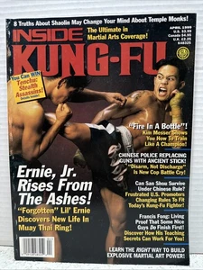 4/99 INSIDE KUNG FU MAGAZINE KARATE ERNIE REYES JR. UFC Bjj MMA Kung Fu Karate - Picture 1 of 2