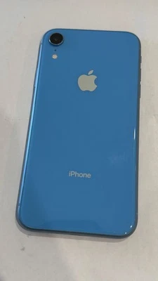 USED Grade B | Apple iPhone XR | 128GB | Blue | LCD Faulty I Unlocked - image 1 of 4