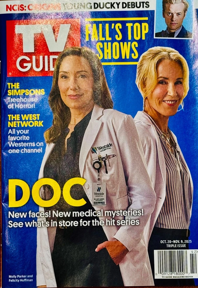 DOC - TV Guide Magazine - October November 2025 - BRAND NEW - Image 1 of 1