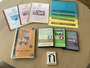 Lernpaket Thai Sprache Anfänger mit Büchern CD’s und Lernkarten - Bild 1 von 10