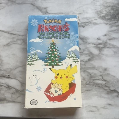Pokemon Pikachu's Winter Vacation (1999) - VHS Video - Holiday Anime Short Movie - Image 1 of 4