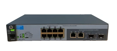 HP ProCurve Netzwerk Switch 2530-8  J9783A 8 Port RJ-45 Ports mit Netzteil - Bild 1 von 2