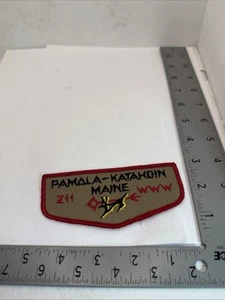 Pamala-Katahoin Lodge 211 Flap Order of the Arrow 59C-1202G - Picture 1 of 1