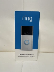 Ring 1080p HD Wi-Fi Video Doorbell - 8VRASZ-SEN0 (Satin Nickel) - Picture 1 of 2