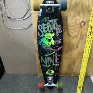 Sector 9 Nine Longboard Swift black 34 Inch Gullwing Trucks Smooth Bearings - Picture 1 of 18