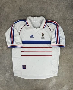 Vintage Adidas France 1998 World Cup Soccer Jersey Kit Maglia Trikot XL READRARE - Picture 1 of 15