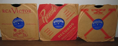 Lot of 3 78 RPM EP Records The Hot Rod Six Plus Two Deresco - Image 1 of 2