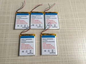 LOT 5X Battery For Microsoft Zune HD 16GB 32GB HD 64GB X817263-002 700mAh - Picture 1 of 12