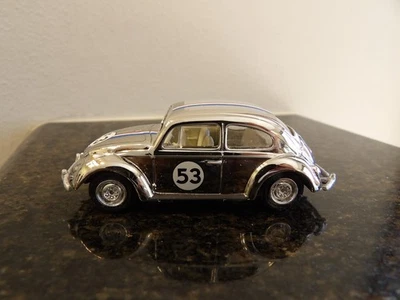 CHROME HERBIE THE LOVE BUG      2005 JOHNNY LIGHTNING HERBIE FULLY LOADED   1:64 - Image 1 of 4
